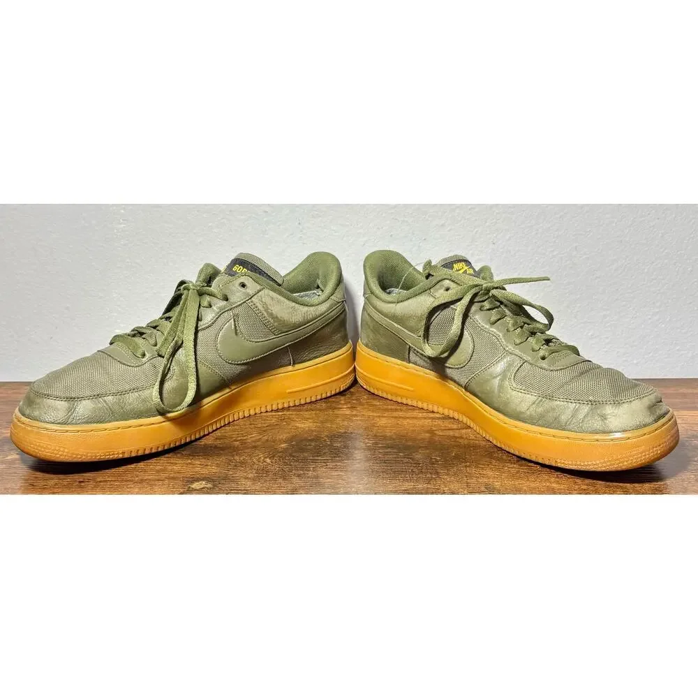 Nike Air Force 1 Gore-tex Medium Olive Sequoia Gold CK2630 200 Size 11